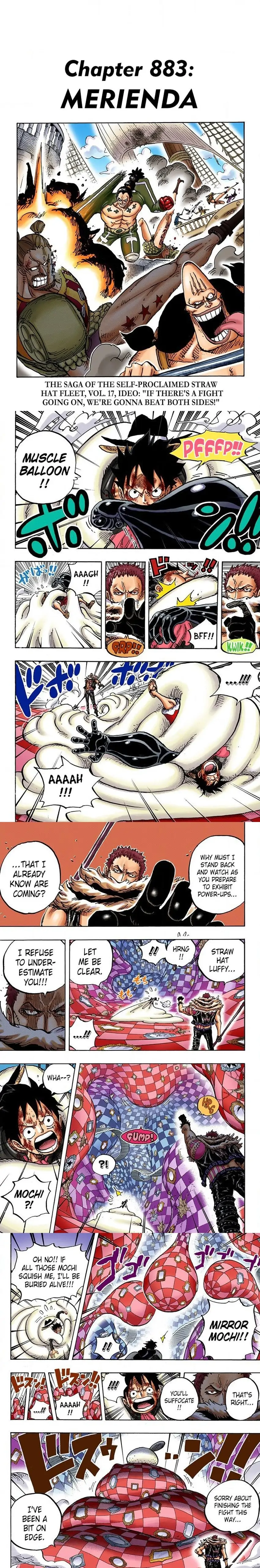One Piece Digital Colored Chapter 883 image 1